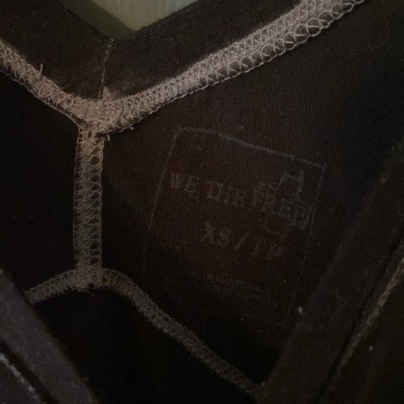 Free People Black Tank Top - Picture 2 of 3